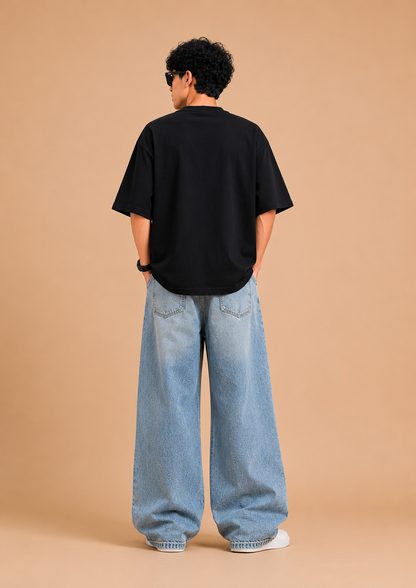 Speed Demon Oversized Drop Shoulder T-Shirt – Premium Cotton Loose Fit