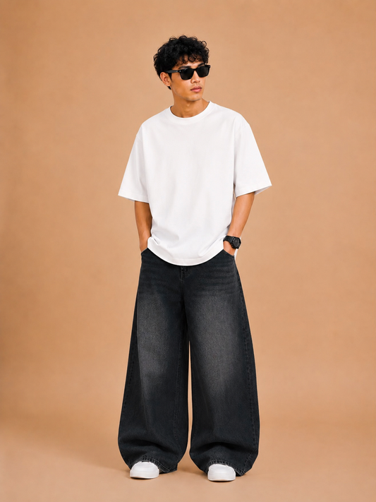 Blackout Era™ Wide-Leg Baggy Jeans